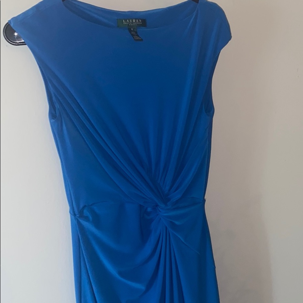 Ralph Lauren Jersey Wrap-Style Dress
